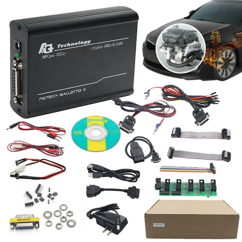 

FG TECH Car Programmer EU Version FGTECH V54 For Car Truck Motorcycles Supports Tricore Function Automatic Checksum
