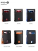 Minimalist men's RFID blocking ultra-thin 12-card wallet 6