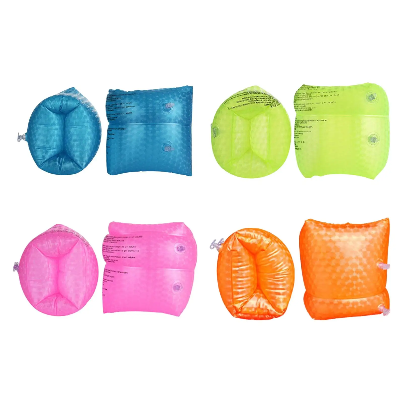 MIGCDE 6 Pack Kids Children Adult Swimming Arm Float Rings,PVC Arm