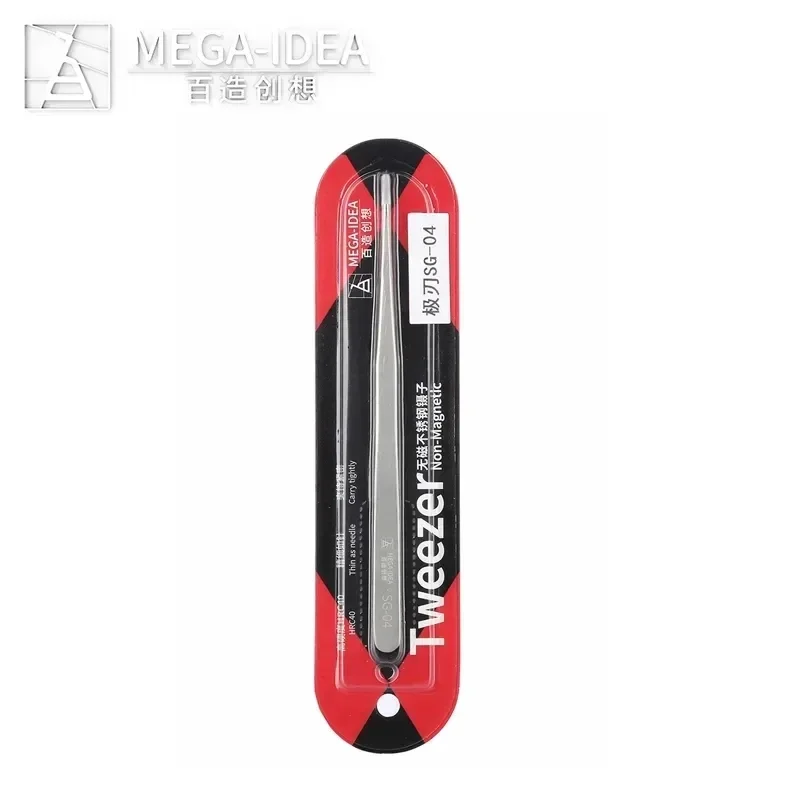 Precision Repair Tweezers Mobile Phone Maintenance High Hardness Stainless Steel Clamping Clips Tool