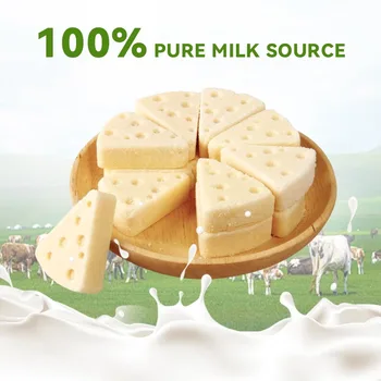 Pet Freeze-dried Food High Calcium Cheese Rich in Nutrients Cat Dog Snacks Aid Digestion Snacks Calcium Supplements Dairy tablet 1