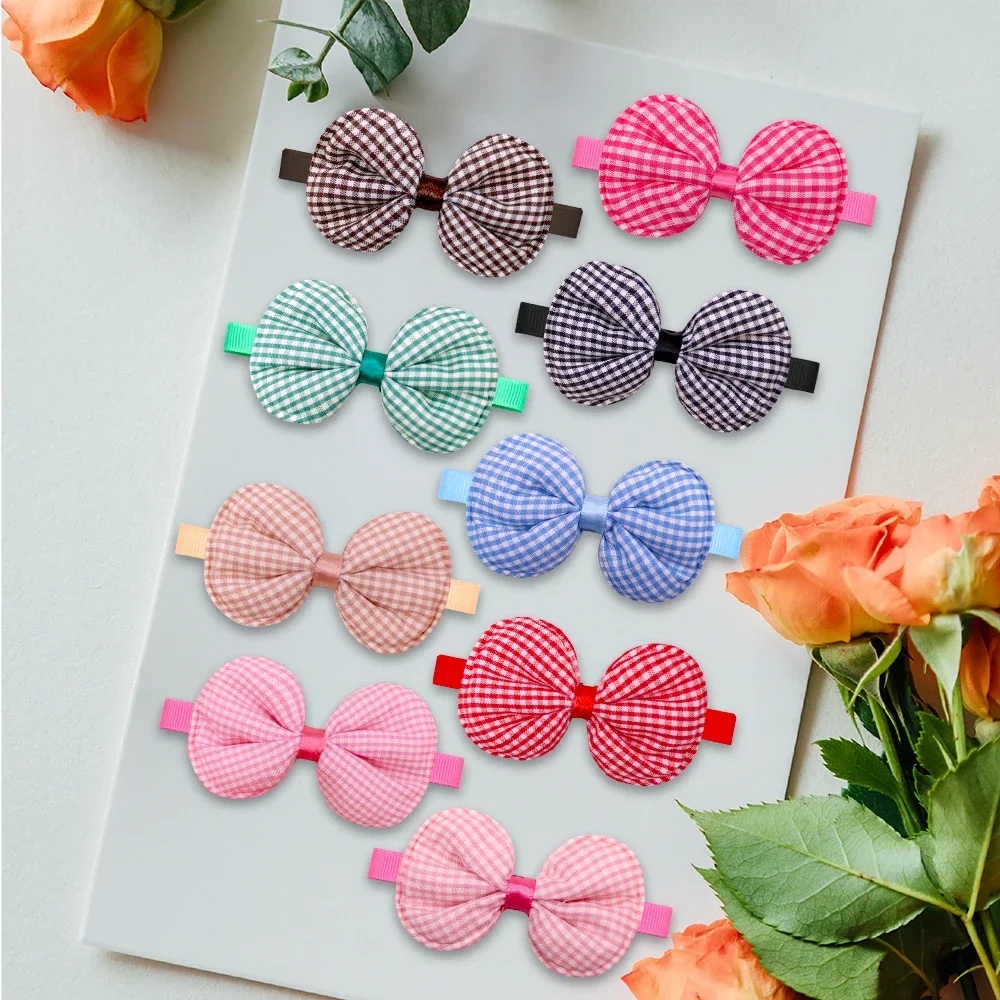 50/100pcs Small Dog Cat Bow Tie Stripe Pet Dog Bowties Collar Dog Fashion Grooming Accessoreis Cute Dogs Supplies For Small Dogs 4
