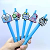 10PCS Dance Cheerleader Series Ballpoint Pens with Cheerleader Stickers, suitable for students. The style is random. 3