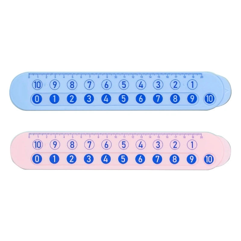 

YYDS Math Learning Digital Decomposition Ruler Addition and Subtraction Calculator Numbers Matching Ruler for Home & School