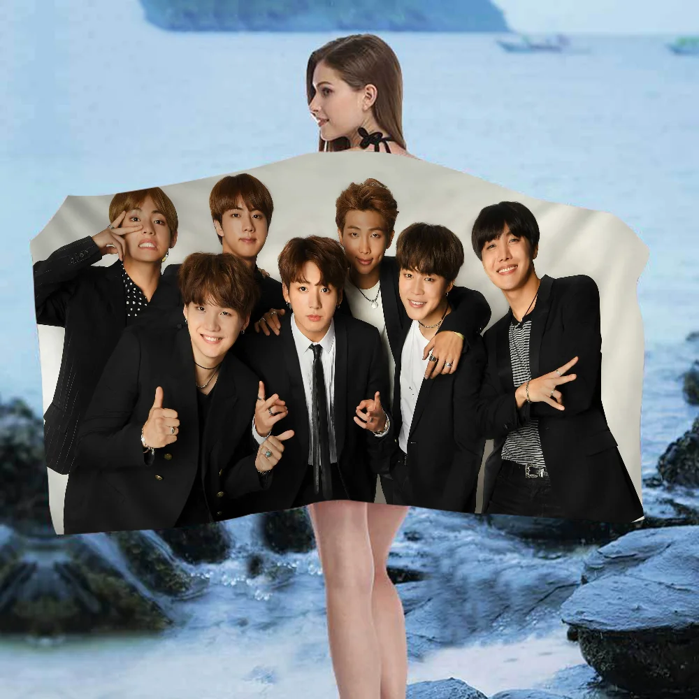 Dynamite Kpop Boys Big Microfiber Beach Towels Quick Dry Towel Sand Beach Towels Pool Towel For Travel Swim Pool Yoga