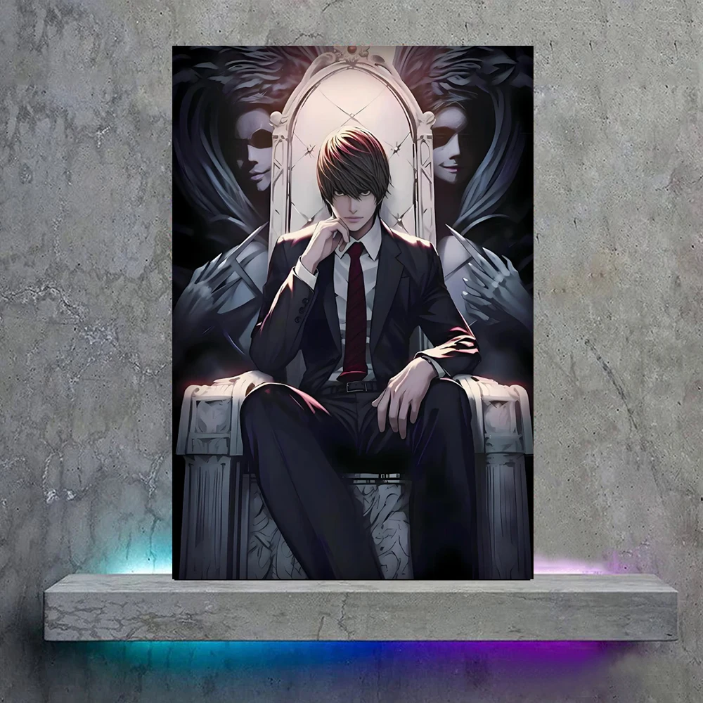 Japanese Anime Suspense Poster - HD High Quality Cool Wall Art Canvas Painting