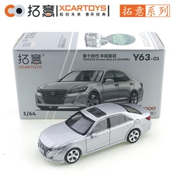 Diecast Metal Toy Car - 1/64 Scale TOYOTA Crown Gen.14 - Collectible Alloy Vehicle (Y63 - 01)