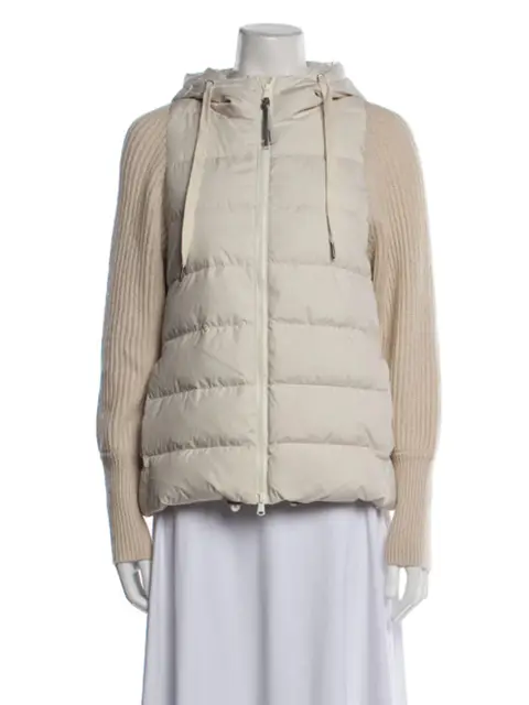 캐쥬얼 스타일 긴팔 니트 패딩 다운 재킷