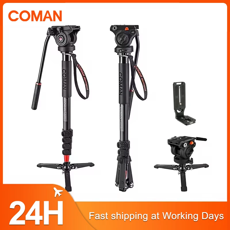 a0107　1脚 Amazon | COMAN 一脚 KX3232 73インチ プロフェッショナル 一脚