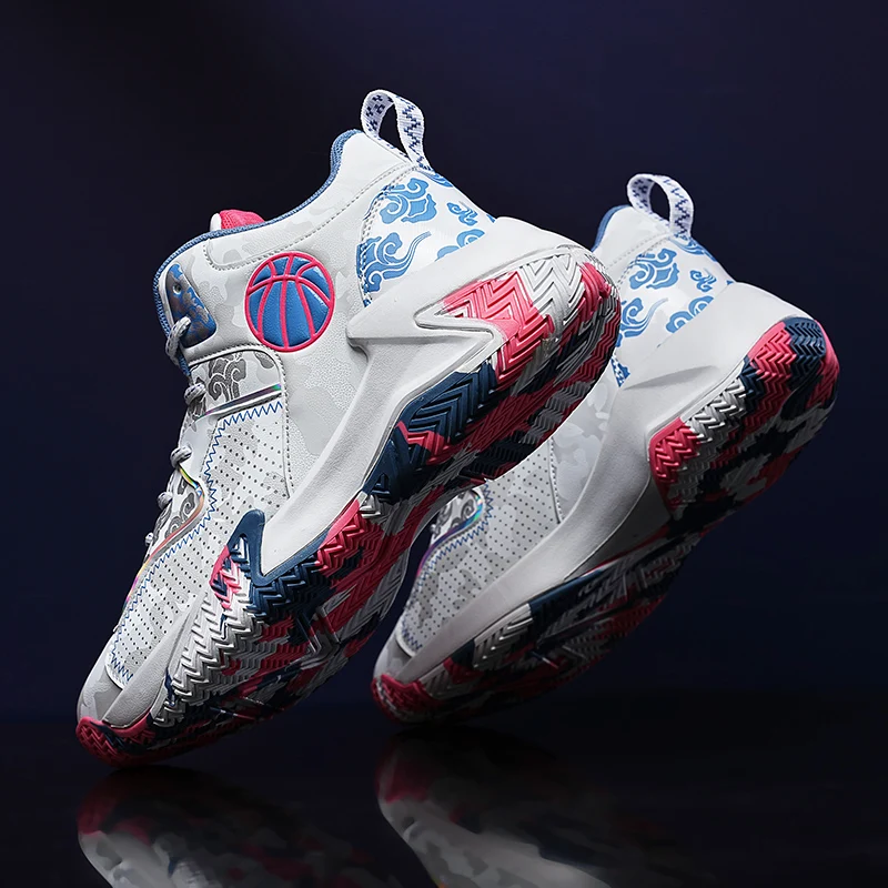 

Big Size 48 Men Basketball Shoes Comfortable Sports Shoes Anti Slip Training Athletic Man Basketball Sneakers zapatillas hombre