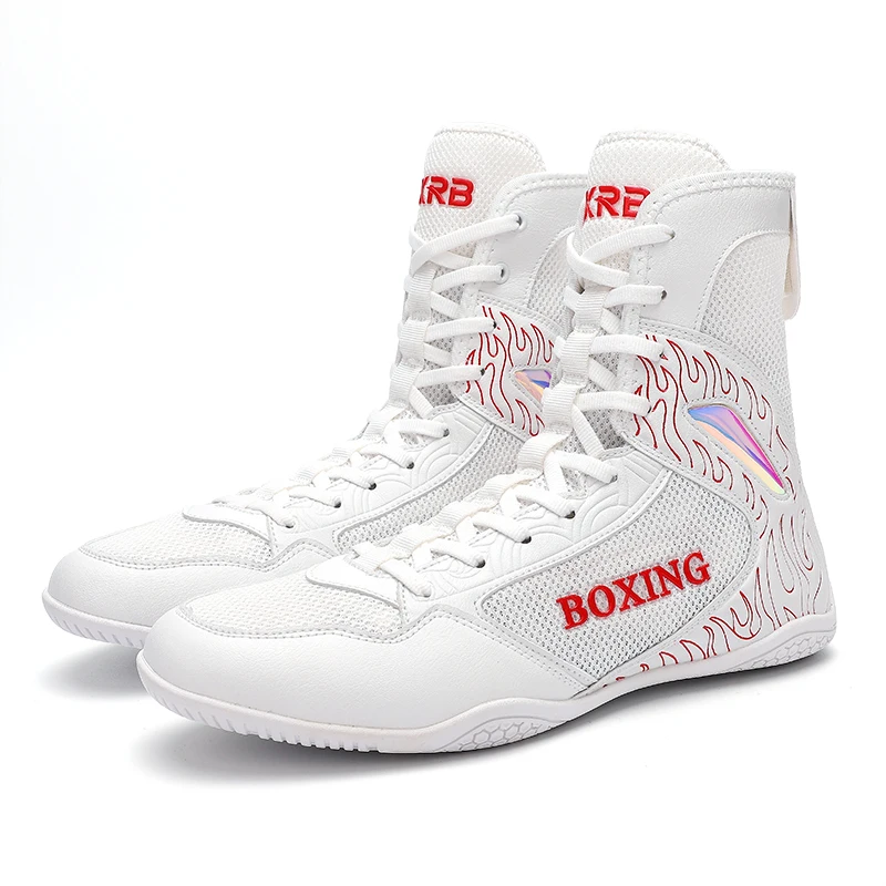 Original Brand Men Fighting Athletic Shoe Professional Wearable Wrestling Sneakers Comfortable Anti Slip Boxing Fighting Boots