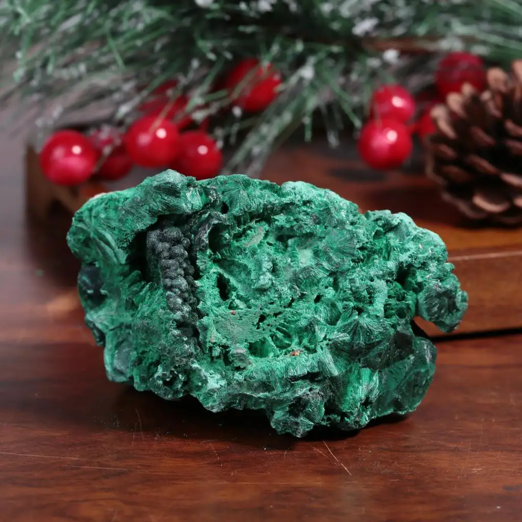 100-300g Healing Rough Malachite Natural Raw Gemstone Minerals Specimen Feng Shui Home Decoration