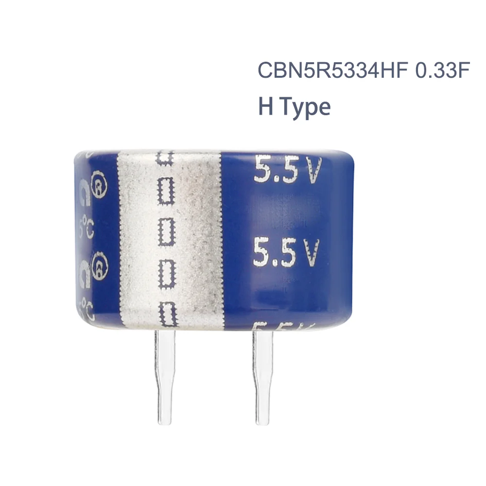 Cbn Super Condensatori Cda 5.5V 0.33F Cbn5R5334Cf Tipo C Condensatore A Pulsante Supercondensatori Condensatore Farrah