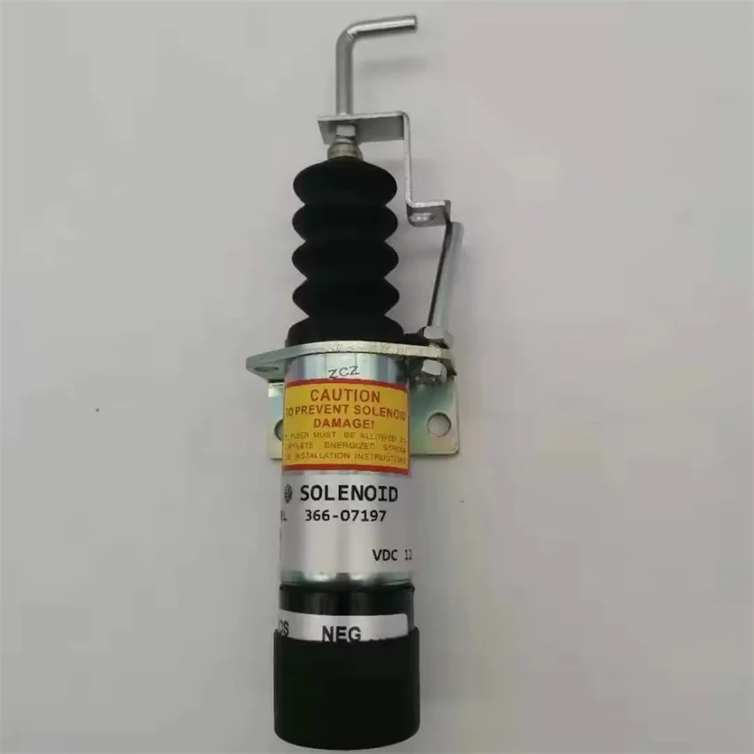 ชุดเครื่องกำเนิดไฟฟ้าดีเซลโซลินอยด์หยุดเชื้อเพลิง36607197 12V 366-07197 DC12V 1