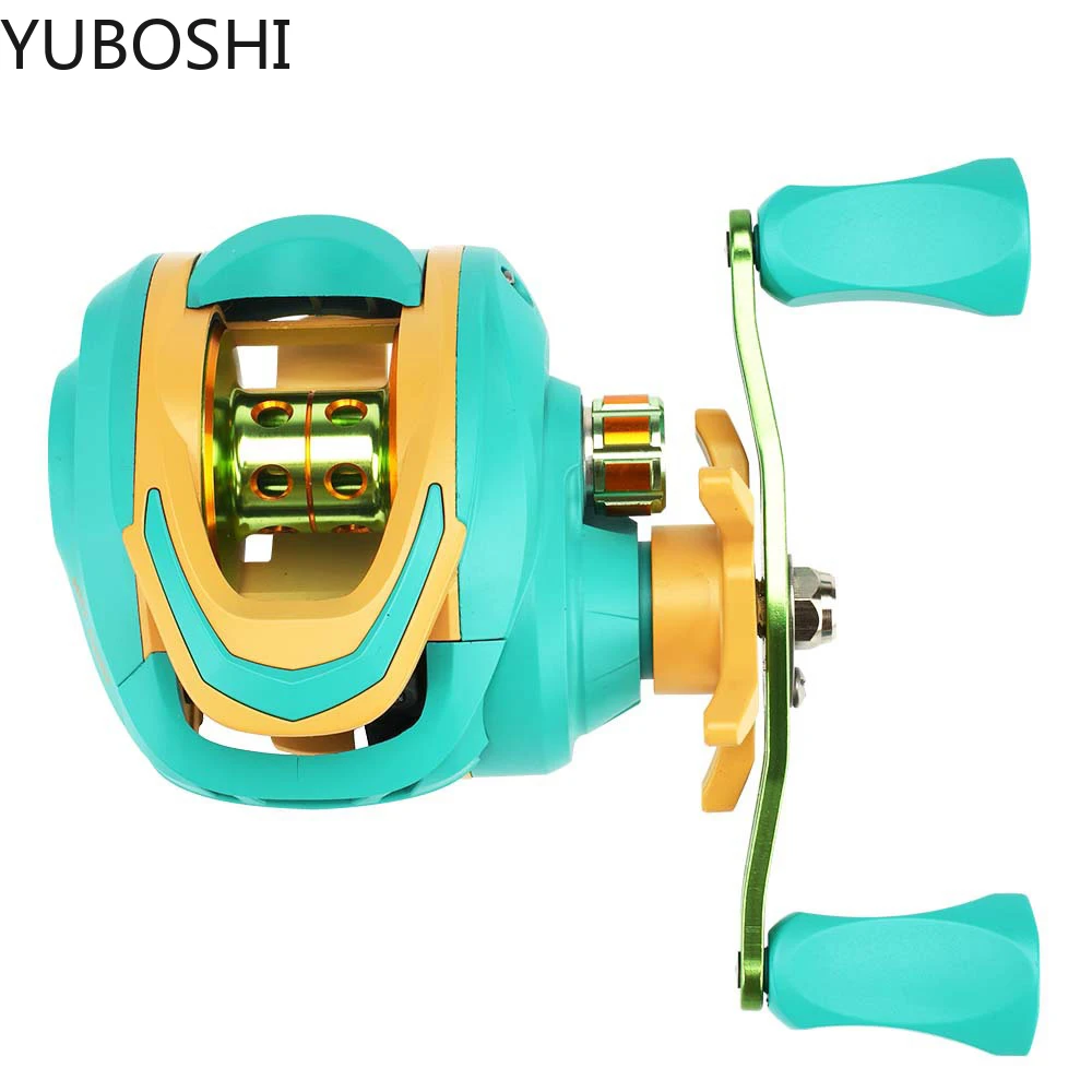 Yuboshi 5.0:1 Hot Sale Super Smooth Casting Fishing Reel For Pike/sea Bass  2+1bb High Quality Drum Reel - Fishing Reels - AliExpress