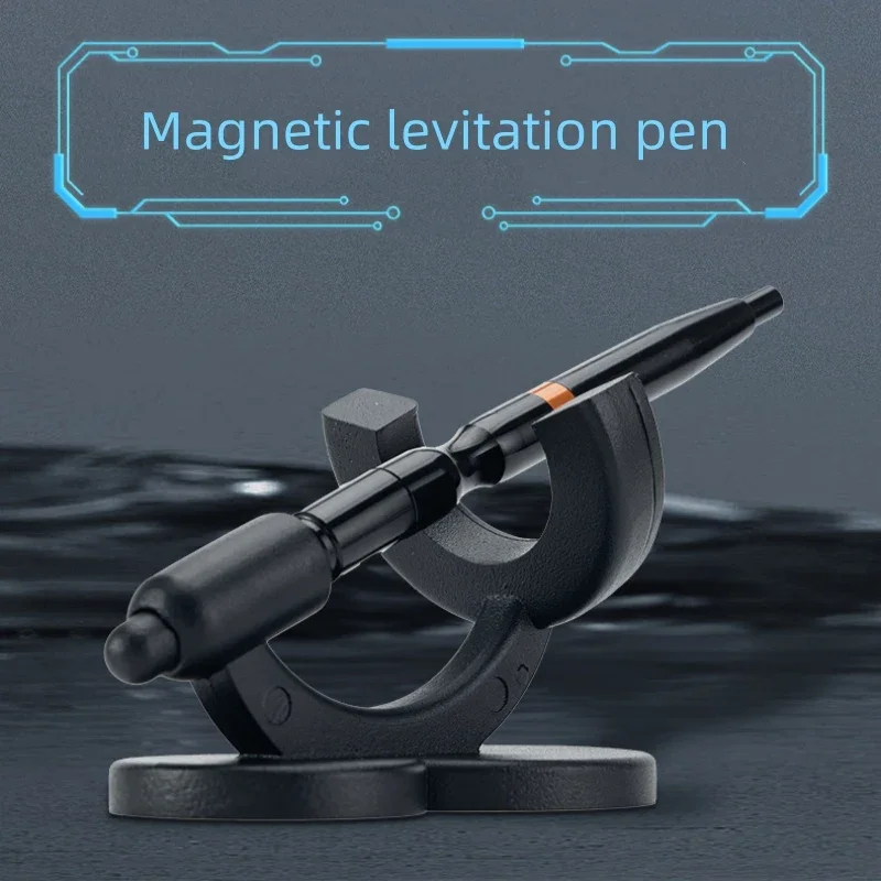 Magnetic suspension pen Magnetic vertical pen Star key X60 Physical magnetic field Permanent hover All aluminum alloy metal