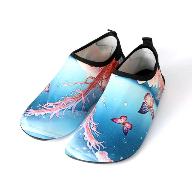 Mens and Womens Water Park Wading Catch The Sea Rafting Swimming Snorkeling Tracing Stream Barefoot Quick-drying Beach Shoes