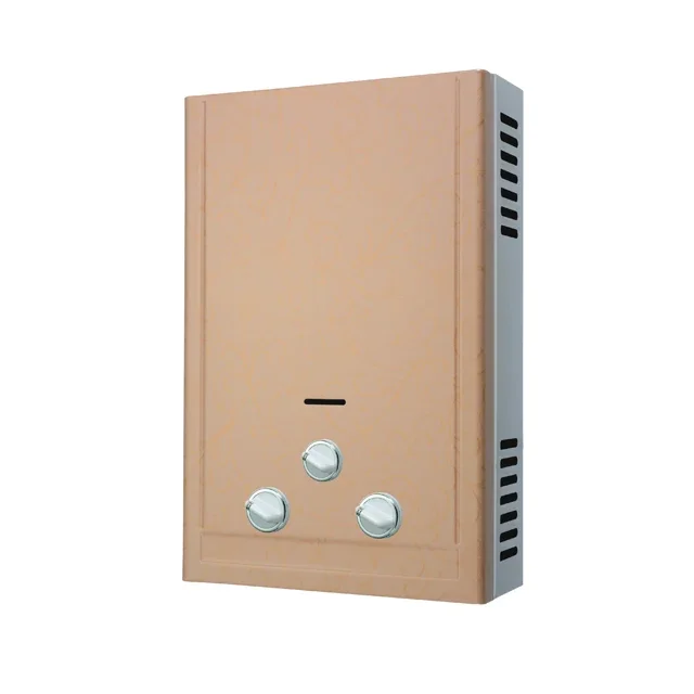 Winter Ice BathWall Mounted Geyser Flue Type And Instant Yellow Colored Steel Gas Hot Water Heater