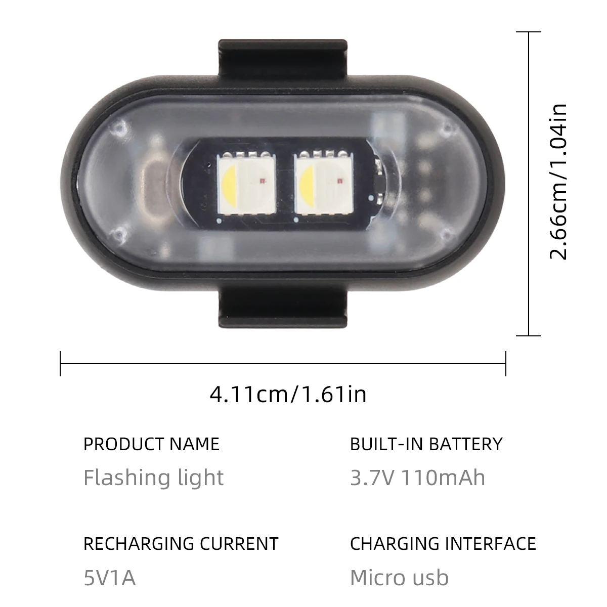 Strobe Light Car 8Color Remote Motorcycle Flash Led Anti-collision Warning Lamp Waterproof Wireless Remote Control for Car Bike