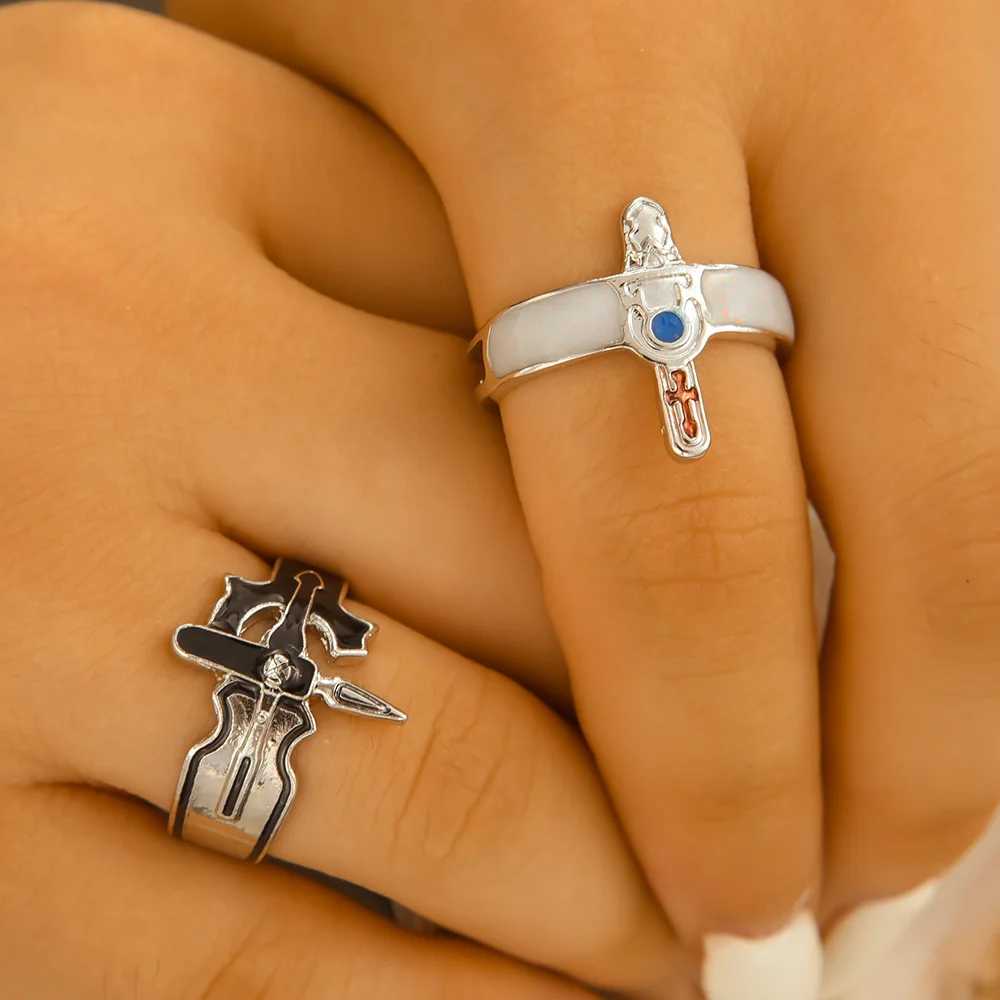 New 925 Sterling Silver Simple Leaf/cross Ring Female Small Fresh Leaf Rings  Adjustable Forefinger Fashion Silver 925 Jewelry - Rings - AliExpress