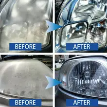 

10/30/50ml Car headlight repair fluid Maintenance Clean Agent Fluid Repair Spray Polish Retreading I6A2
