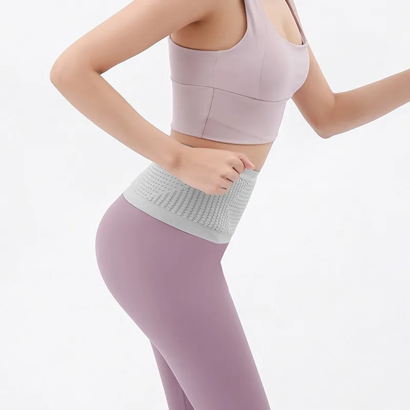 Running waist belt bag fully packed