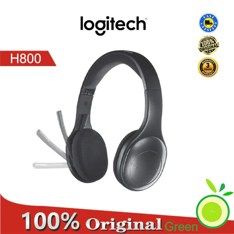 Original Logitech Headset Rechargeable Foldable Portable Bluetooth Headset With Usb-a Receiver - Earphones Headphones - AliExpress