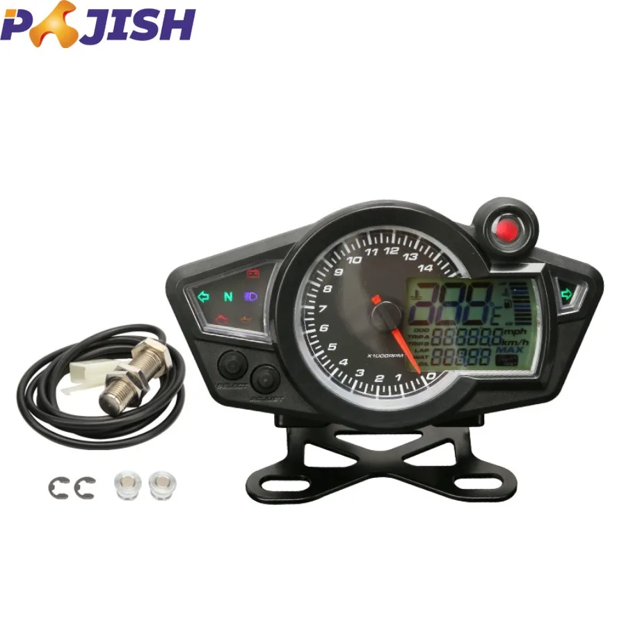 

Motorcycle Accessories LCD Meter Speedometer Electric Motorbike for KOSO RX1N Odometer Tachometer Water-thermometer Fuel Gauge