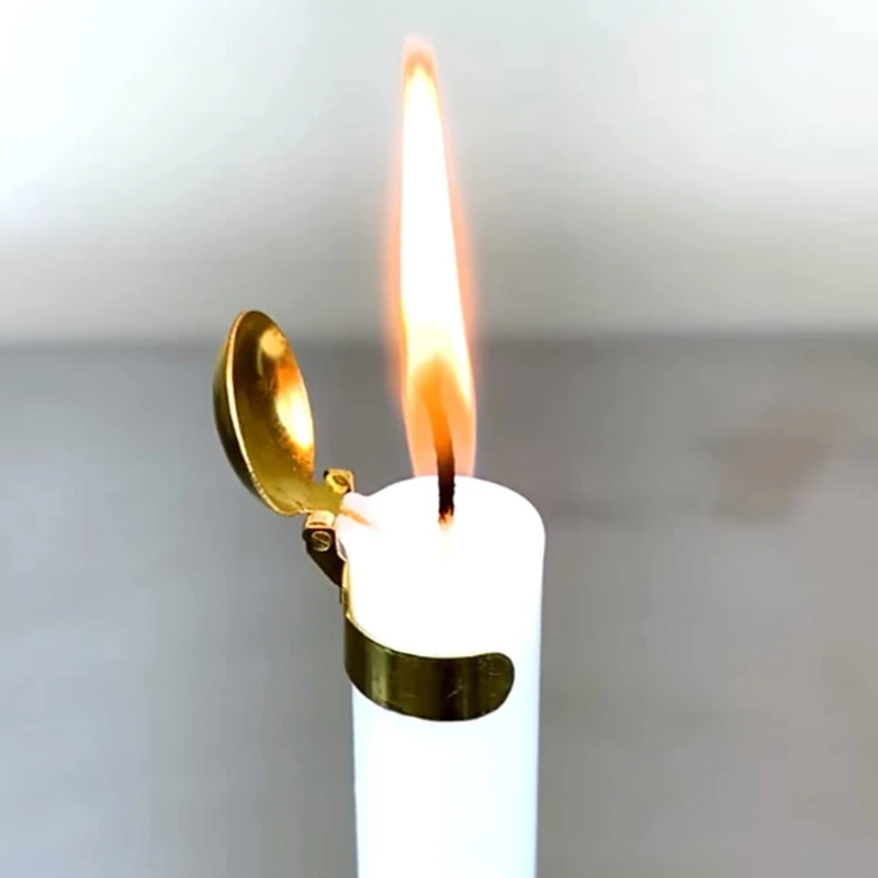 Candle Snuffer Candle Damper Automatic Fire Snuffer Flame Extinguishing Clip For Home Indoor Outdoor