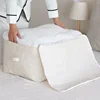 Thickened Large Cotton Storage Bag Linen Bag Quilt Storage Zipper Portable Moisture-proof Clothing Organizer  Under Bed Storage 1