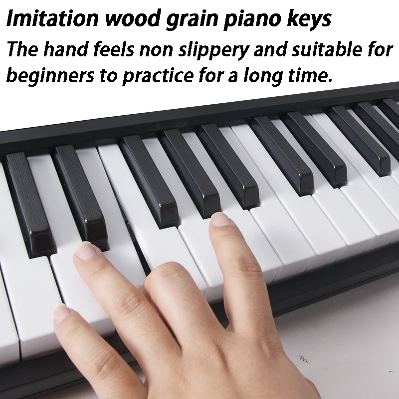Portable 88 Key Electronic Organ Bluetooth MIDI Electronic Piano Children's Beginner Keyboard Musical Instrument Synthesizer