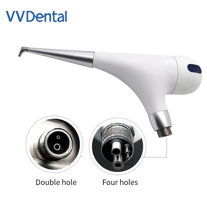 

VV Dental Air Prophy Unit Tooth Whitening Sandblasting Gun Spray Polisher 2/4 Hole Jet Air Dental Polisher PV-3