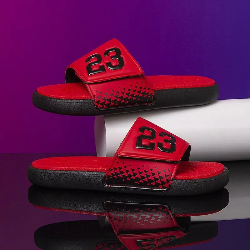 

Coslony New Men Casual Sports Slippers Men's Flip-Flops Comfortable Slippers Men Wear EVA Soft-Soled Indoor Basketball Sandals