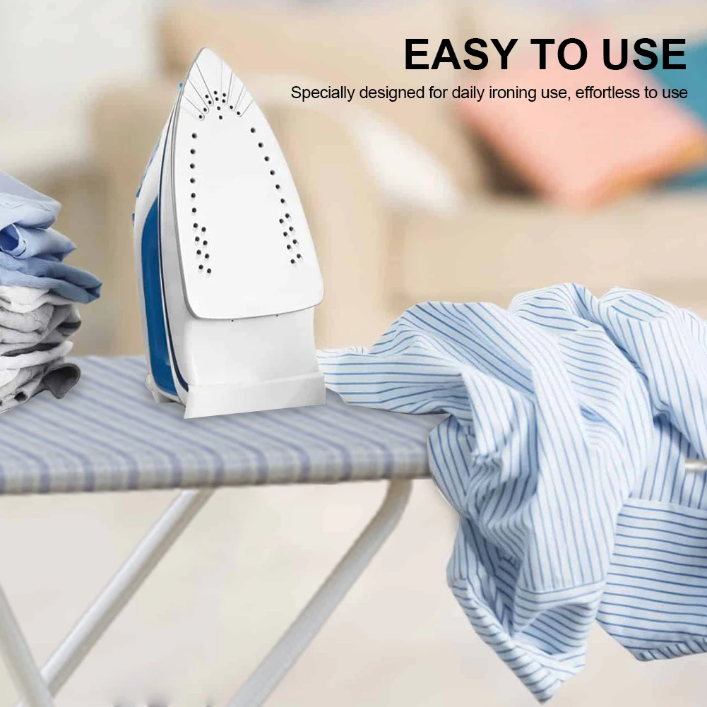 Iron Board with Iron Rest Foldable Ironing Board Adjustable Height for Home Laundry Room Use