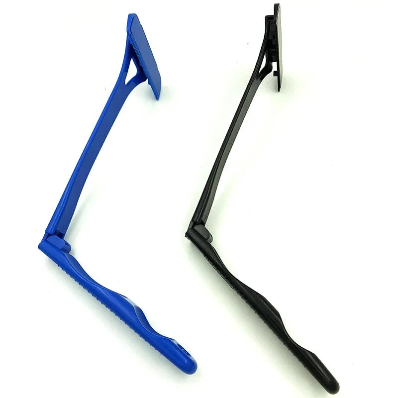 

Удобный надежный бритвенный нож, универсальный портативный бритвенный станок с длинной ручкой, популярный Складной Безопасный