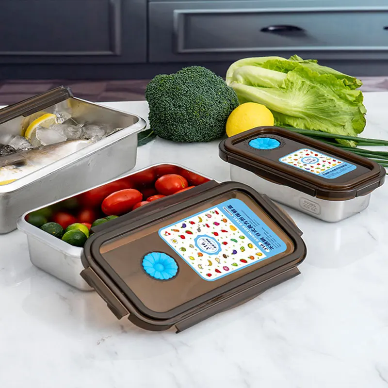 Stainless Steel Lunch Box, Insulated Bento Lunch Box, Fresh