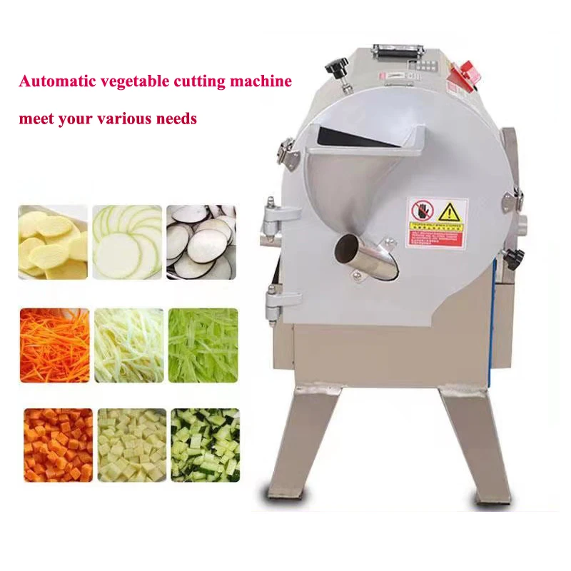 

Commercial Vegetable Cutter Electric Onion Slice Machine Cucumber Carrot Cabbage Green Potato Cutting Shredder Dicing Machine