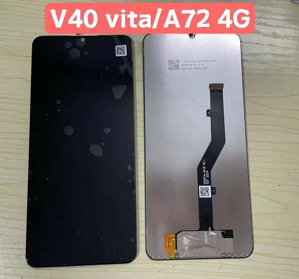 Schermo LCD OEM Per ZTE Blade A602 Con Digitalizzatore Assemblaggio Completo Bianco