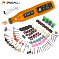 DIY Mini Rotary Tool USB Engraving Tool Dremel Tool Mini Grinder Machine Mini Wireless Drill Rechargeable Polishing Machine 1
