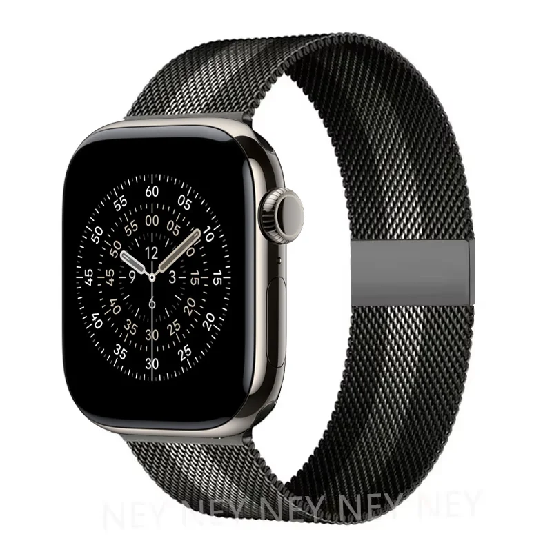 Elegant Milanese Loop Watch Strap - Stainless Steel Mesh Bracelet