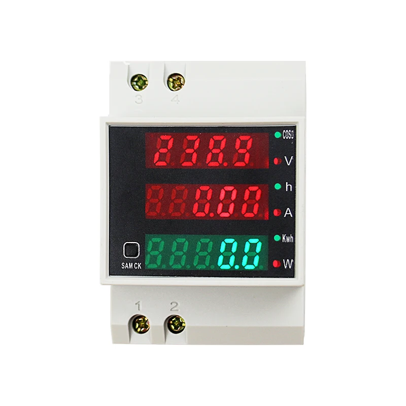 D52-2047 AC200~450V Multi-Function Electric Meter Digital Displayed Current Voltage Power Factor Meter Power Meter D52-2047 AC200~450V Multi-Function Electric Meter Digital Displayed Current Voltage Power Factor Meter Power Meter