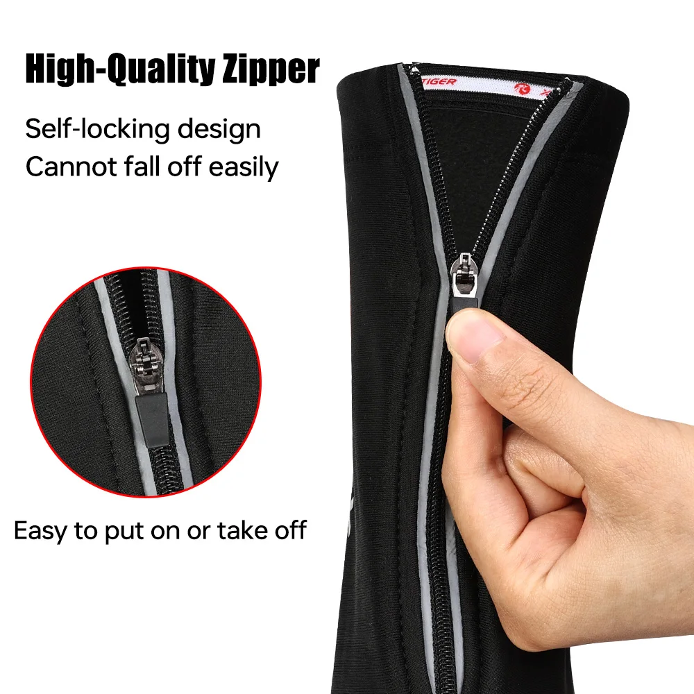 Winter Cycling Shoe Cover X-TIGER Winter Cycling Shoe Cover Fleece Warm Mountain Bike Overshoes Windproof Unisex Road Bicycle Shoes Cover