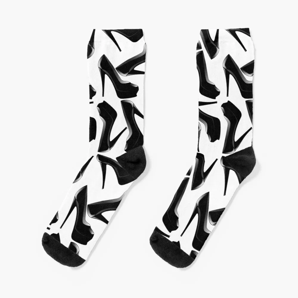 

Black High Heels Socks Christmas Socks Men Winter Socks Men