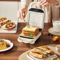 600W Electric Sandwich Machine Waffle Maker Home Toaster Multifunctional Breakfast Machine Takoyaki Pancake Donut Toast Press 2