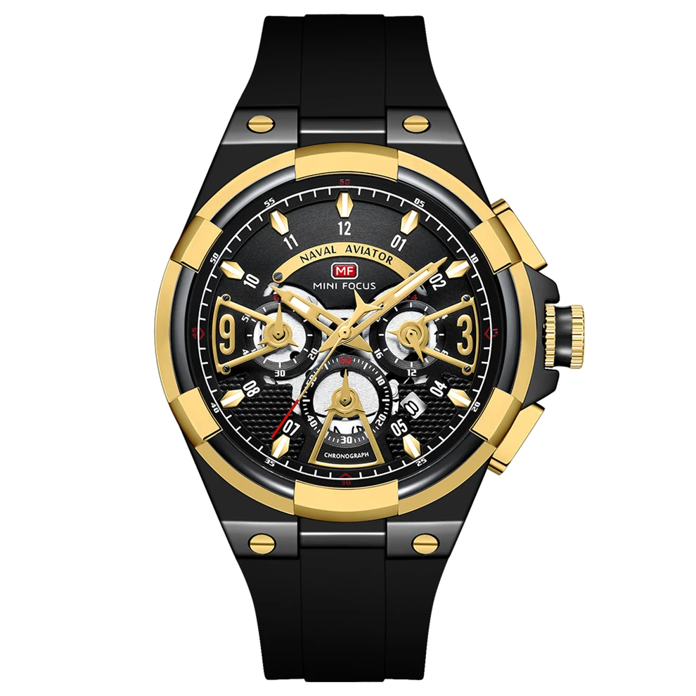 MINI FOCUS Quarzuhr für Herren, wasserdicht_voghion.com