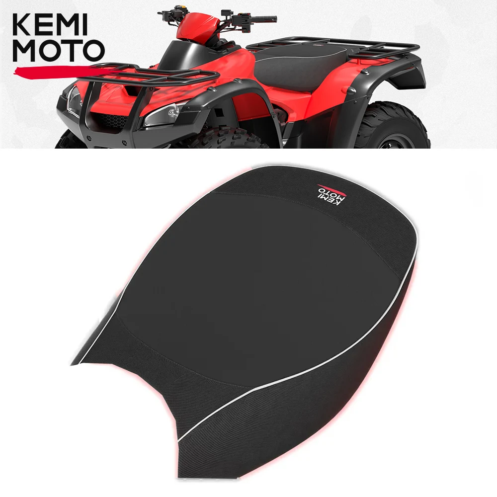 

KEMIMOTO ATV 1680D Oxford Cloth Seat Cover Quad Bike Compatible with Polaris Sportsman for Honda Foreman for Can-am Outlander