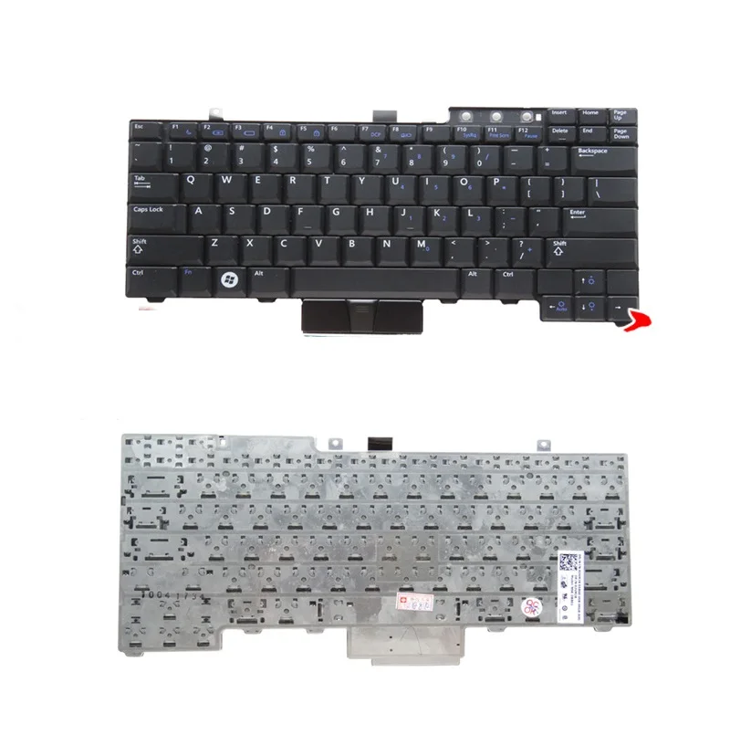 

NEW US Keyboard For Dell Latitude E6400 E6410 E5500 E6500 E5510 E6510 M2400 M4400 No Backlight