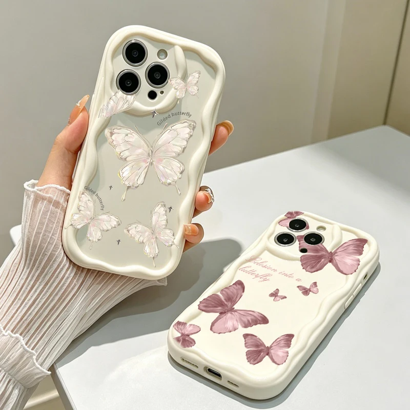 Stylish Butterfly Print Phone Case