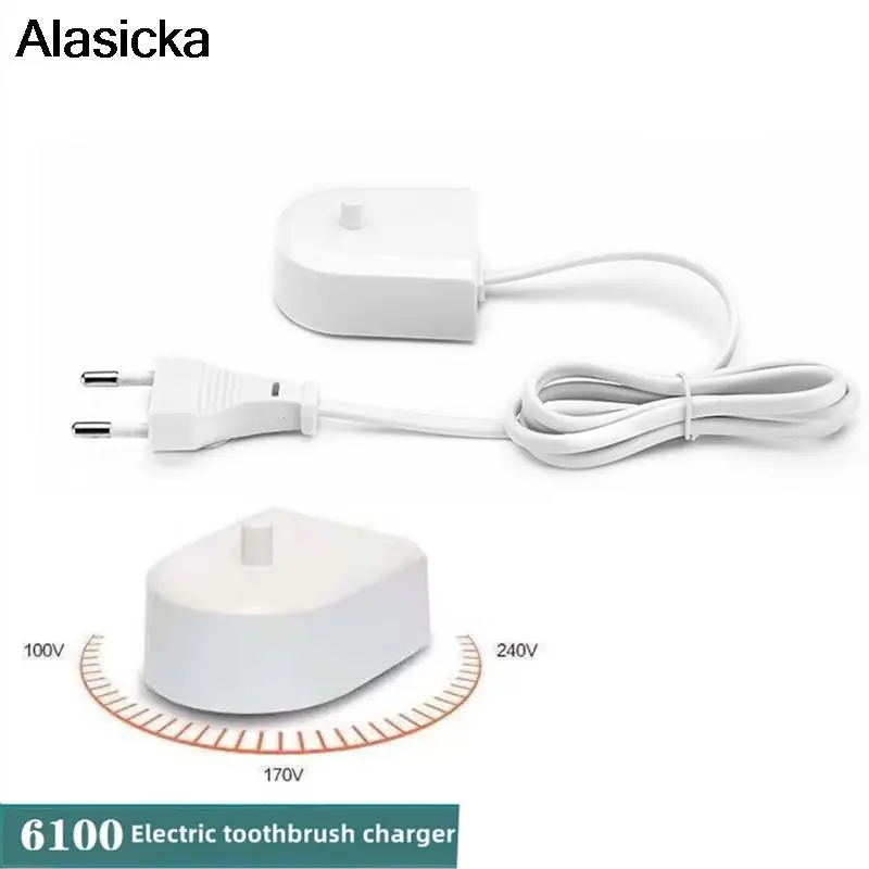 Charger Adapter Power Supply Adapter Battery Charger Adapter Toothbrush Charger Adapter Philips Sonicare HX6100 Electric Toothbrush Charger Cradle Base EU Plug Toothbrush Inductive Charger Base Adapter Accessory