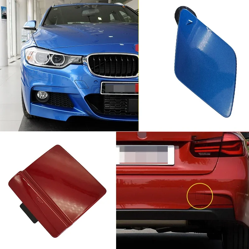 Автомобильный передний бампер, буксировочный крюк, накладка на глаза, крышка, буксировочный Буксир для прицепа для BMW F30 F31 F35 M Sport 2012-2019, автомобильные аксессуары